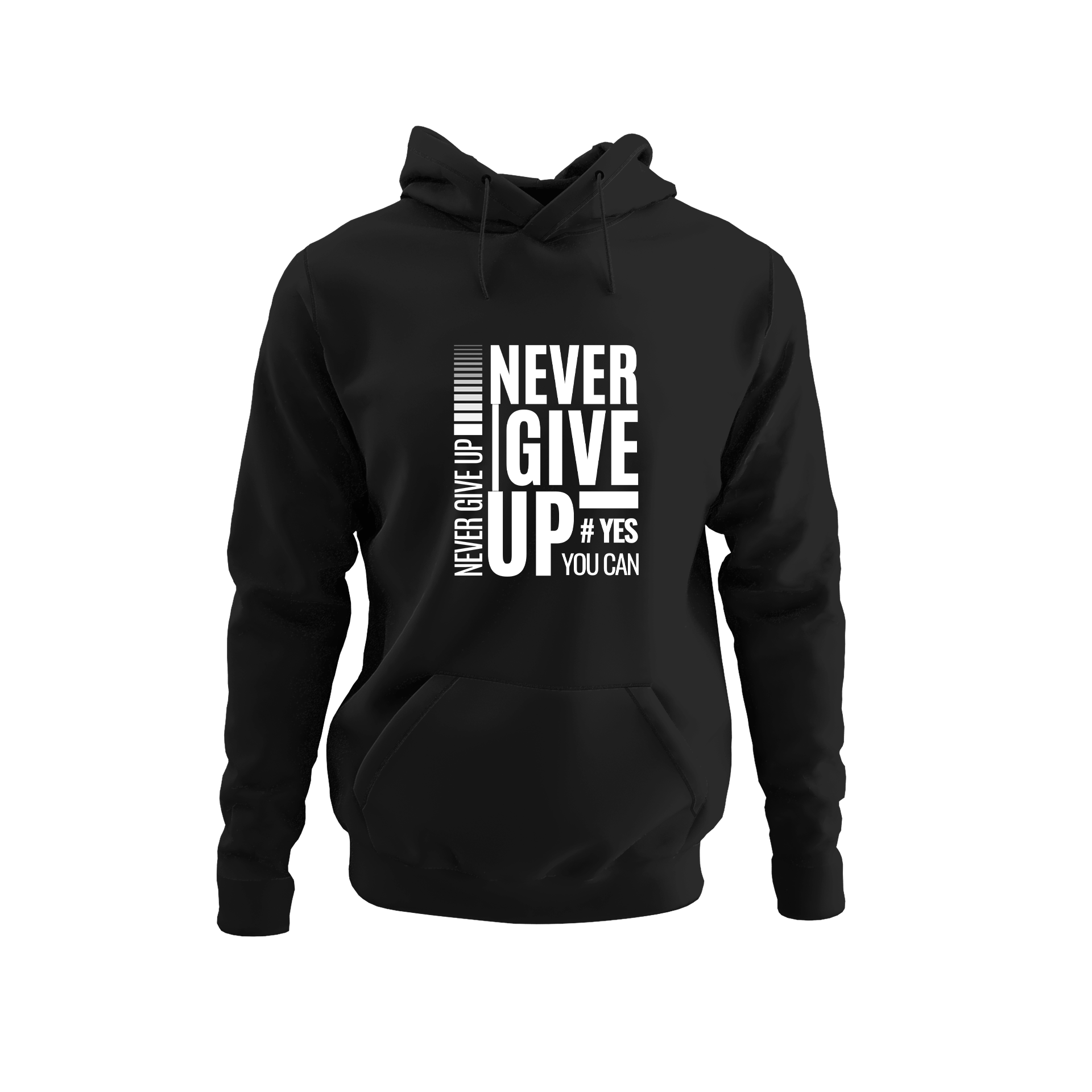 Alfaq Never give up Hoodie